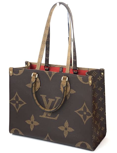 louis vuitton onthego mm monogram monogram reverse monogram giant